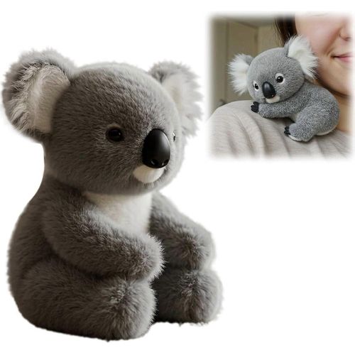 Koaly - La guerison emotionnelle Koaly a la demande, la peluche Koaly pour un soutien emotionnel, imite les mouvements naturels pour un confort realiste, imite les mouvements matures