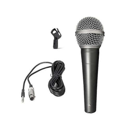 Sm58 Microphone Vocal Dynamique Sm58 Microfone Professionnel Maison Ktv Spectacle de scène (sans interrupteur)