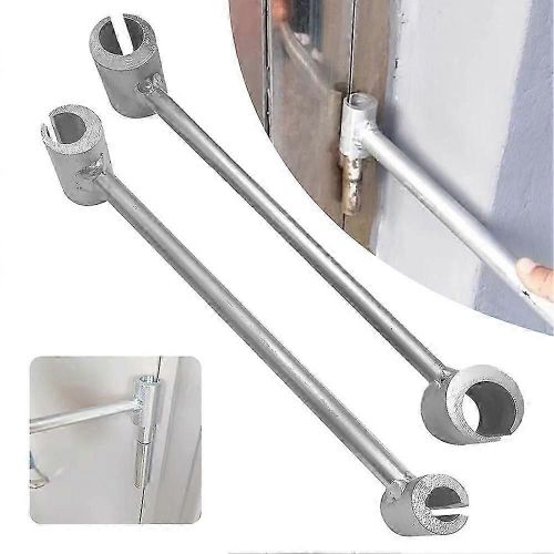 Clé de réglage de charnière (8,5-17,5 mm), clé de réparation de charnière de porte, clé à molette, 100 % neuve
