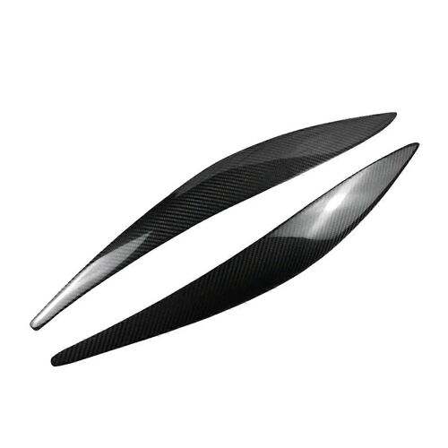 Sourcils De Phare Avant De Voiture En Fibre De Carbone Pour Classe Cla W117 2013-2019