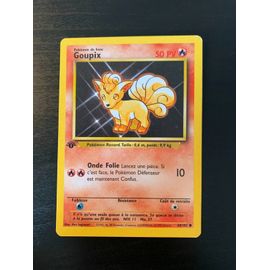Carte Pokémon : Goupix 68/102 Edition 1 Set De Base Wizards Française