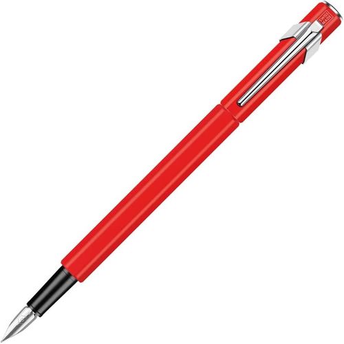 Stylo-Plume En Métal 849 - Rouge Mat - Plume F