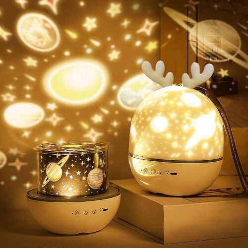 Nouveaux Produits En 2023,Veilleuse De Projecteur Pour Bébé,Veilleuse Pour Enfant À Led,Lampe De Lumière Musicale À 360 Degrés