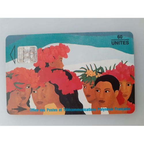 Télécarte Polynésie Française "La Bringue - M. Dallet" 60 Unités Phonecote Pf16a