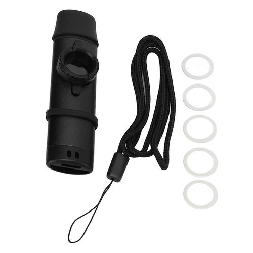 2024 Metal Kazoo Resin Embouchure Instrument À Vent D'étanchéité Réglable Avec Diaphragmes De Flûtenoir