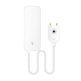 Tuya zigbee capteur intelligent de fuite d'eau détecteur de niveau de débordement d'eau système d'alarme de sécurité Flood Leakag