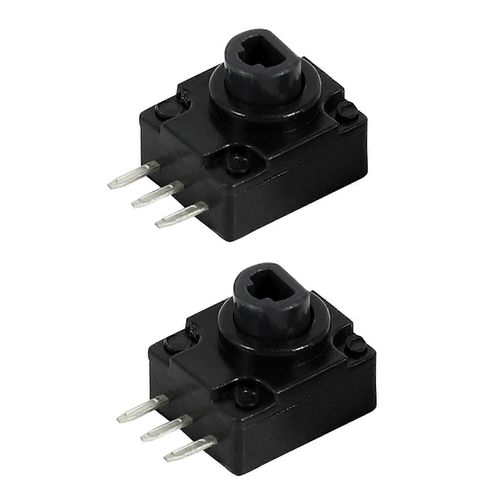 1 Ensemble De 2 Pièces De Rechange Noires Clavier De Bouton Lt / Rt Pour Manette Xbox 360