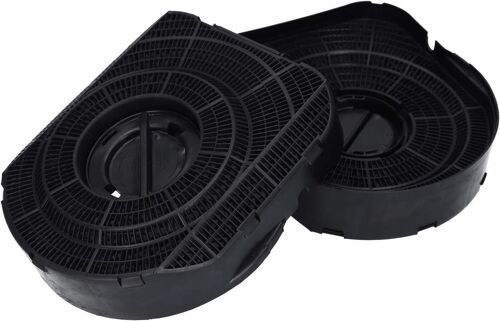 2x filtre à charbon actif pour AEG 9029793651 Whirlpool Bauknecht 484000008577 DKF42 Type 200 pour hotte aspirante