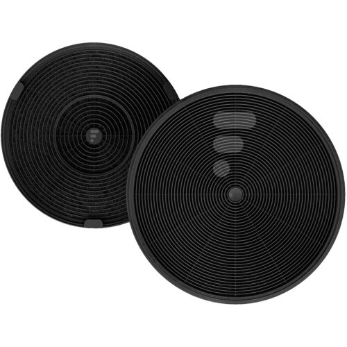 Fc03 ¿ Fabrication Italienne ¿ Lot De 2 Filtres À Charbon Actif Ø19,6 X 3 Cm ¿ Compatible Roblin 5403004, Franke 445927, Bosch Dhz5316, Electrolux Eff62, Smeg, Ikea Nyttig Fil 500[LAV0508]