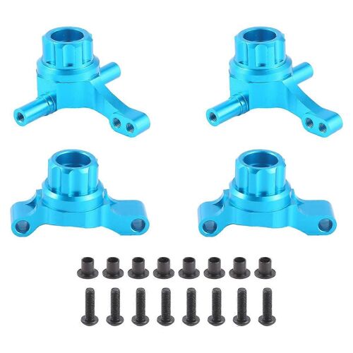 4pcs métal avant et arrière bras d'articulation droits articulation ensemble de fusée d'articulation pour tamiya tt02 tt-02 1/10 rc ca