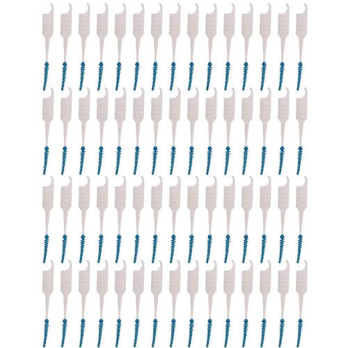 200pcs / Box Souple Silicone Dentaire Soie Dentaire Interdentaire Brosse Dents Bâton Cure-Dents Soie Soie Toot