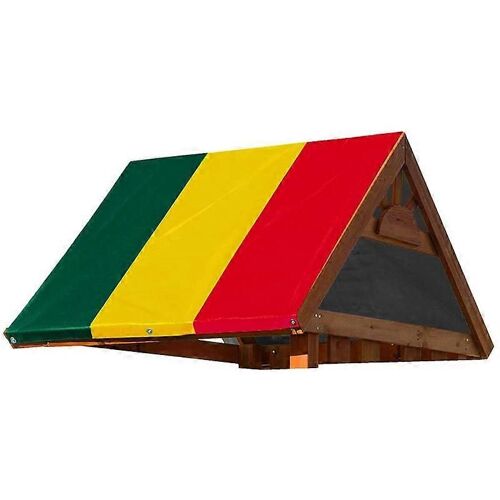 52 pouces x 90 pouces balançoire bâche de remplacement pour ensemble de jeu extérieur,multicolore