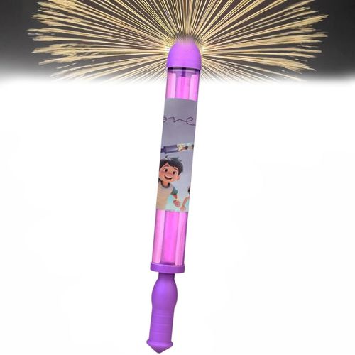 Ayu-Pistolet A Eau Enfant D'artifice, Jouet Fusil Arroseur Firework Pour Piscine Plage, 45cm, Violet
