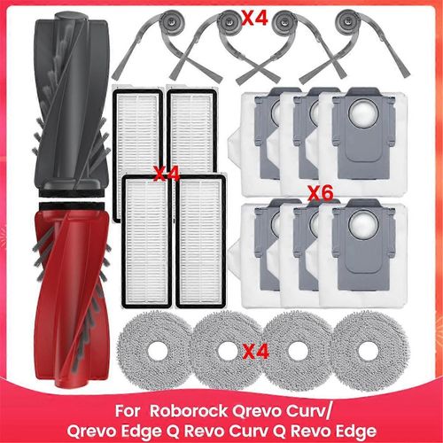 Pièces de rechange pour accessoire d'aspirateur Roborock Qrevo Curv / Qrevo Edge,Accessoire d'aspirateur Q Revo Curv Q Revo Edge