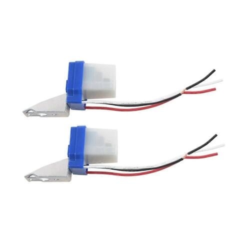 2 Pcs Auto Sur Hors Interrupteur De Capteur De Réverbère Photo Interrupteur 220v 10a Interrupteur Automatique