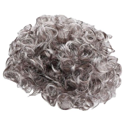 Silver Adult Momma Old Lady Costume Perruque Granny