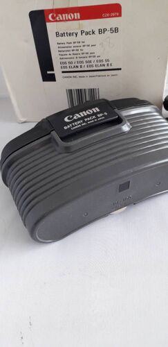 CANONbattery pack  BP-5B alimentation externe pour EOS 50  EOS 50E  EOS 55  EOS ELAN II  ELAN II E