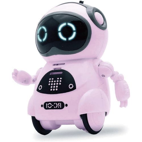Nouveau produit,Mini robot de poche éducatif pour les enfants Conversation de dialogue interactif,Commande vocale,Enregistrement de chat