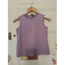 Débardeur Violet 8 Ans Neuf.