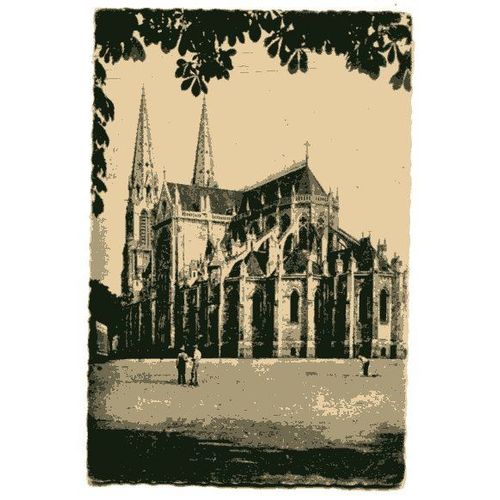Carte Postale - La Cathédrale - Châteauroux - Indre - 36