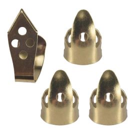 Médiators De Guitare 3 Index + 1 Pouce Banjo En Métal Réglable Fingerstyle Pick Finger Protect