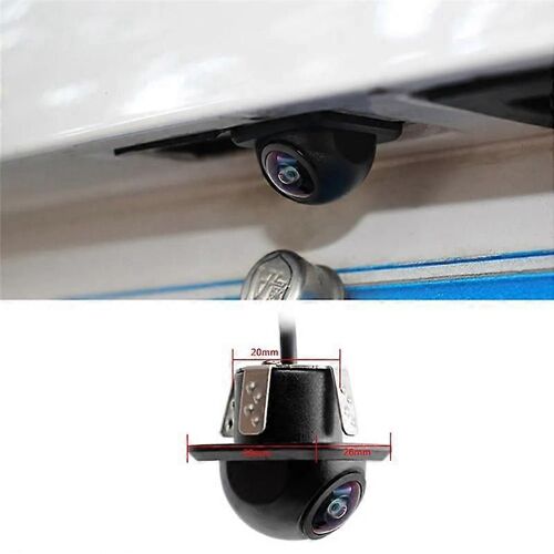 Ccd Fisheye Lens Caméra De Voiture Vue Arrière Grand Angle Caméra De Recul Vision Nocturne Hd Stationnement Automatique