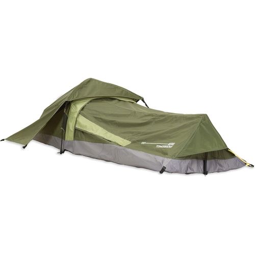 Letnerny-Where Tomorrow Tente Solo Pop Up Tente 1 Personne - Rectangle - 225x80x50 Cm - Camping Festival - Ultraléger, Petit Format, Étanche, Robuste