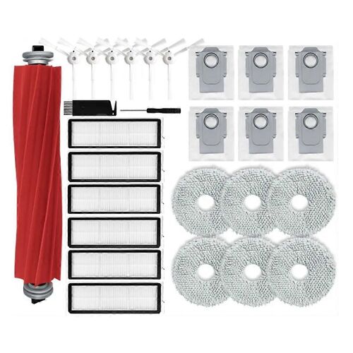 Pour Q MaxV Brosse latérale principale Filtre Chiffons de nettoyage Sac à poussière