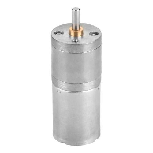 25GA-370 DC 12V Mini moteur à engrenages de réduction de vitesse pour serrure électronique (300RPM)