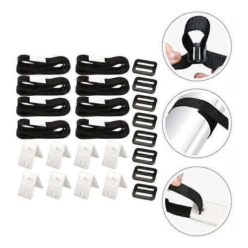 Kit de sangles de fixation de bobine de couverture solaire de piscine creusée Couverture de couverture solaire Reels St