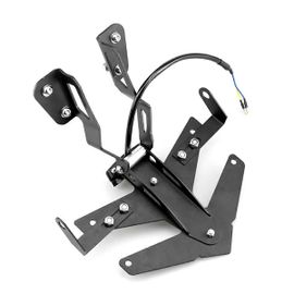 Support De Plaque D'immatriculation De Moto Support De Poupée Mobile Avec Lumière Pour Moteur Tmax 530 T-Max 530 Tmax 560