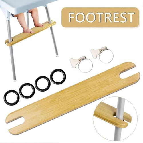 Repose-Pieds En Bois Chaise Haute Repose-Pieds Support Confortable Pour Chaise Longue De 4,2 Cm