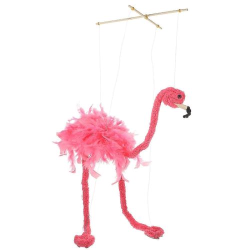 Marionnette flamant rose marionnette Animaux en peluche Marionnette marionnette marionnette interactive