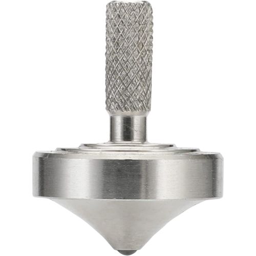 DDA-Mini toupie en métal, Kill Time, réduit Le Stress, Jouets TDAH, équilibre Parfait, précision usinée CNC à partir d'un Bloc Solide d'acier Inoxydable 304 (Argent Style 3)