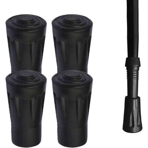 Letnerny-Embout Canne De Marche,Protecteur En Caoutchouc Embouts,Embouts En Caoutchouc,Embouts Pour Bâtons De Marche Nordique,Capuchons De Protection Embouts En Caoutchouc,4 Pieces