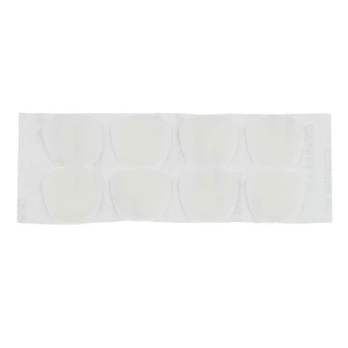 8pcs Saxophone Alto / Ténor Embouchure Patches Coussinets 0.8mm-Translucide