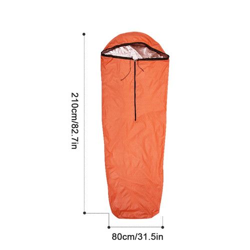 Tomshoo Sac De Couchage D'urgence LéGer, ImperméAble, RéFléChissant La Chaleur, Sac De Couchage Thermique, éQuipement De Survie Pour L'aventure En Plein Air, Le Camping, La RandonnéE
