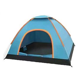 Tente à Configuration Automatique Tente éTanche à La Pluie De Grande Capacité Pour Camping En Plein Air Tente De Voyage Pour 1 à 2 Personnes Porte Simple Sans Lucarne