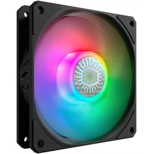 ChenQuanSarl-Sickleflow 120 Argb - Ventilateur De Boîtier Pc & Refroidissement 120 Mm, Compatible Carte Mère Rgb Adressable, Pales Translucides, 62 m, 2,5 Mmh2O, 8 À 27 Dba - Argb