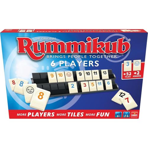 Play-Rummikub Original 6 Joueurs Multicolore ( 50412)