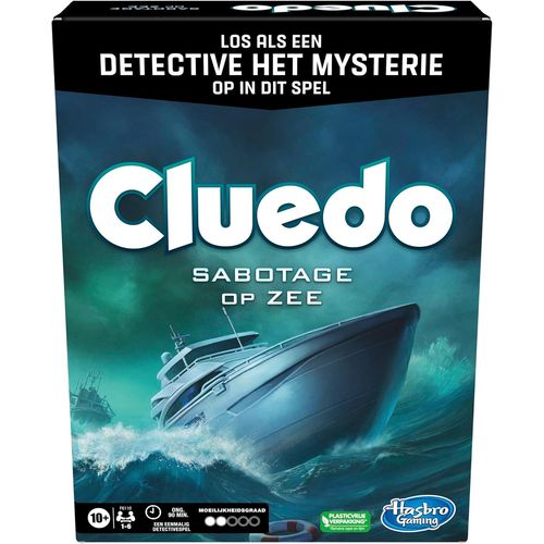 Play-Cluedo Sabotage En Mer, Un Jeu D'évasion Et De Détective, Jeu De Société De Salle D'évasion, Jeu Coopératif, 1 À 6 Joueurs