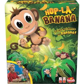 Chenquansarl-Hop La Banana - Jeux De Société Pour Enfants Dès 4 Ans - Jeux D'actions D'adresse Et Rapidité - A Jouer En Famille De 2 À 5 Joueurs - Réflexion, Stratégie Et Amusement Garanti