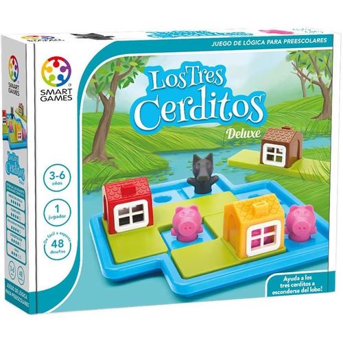 Chenquansarl-Smart Games ¿ Jeu Les Trois Petits Cochons (Français Non Garanti)