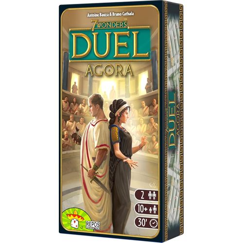 Play-7 Wonders Duel Agora Expansion Board Game