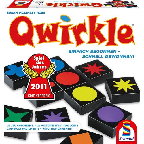 Kalanka-Spiele- Jeu De Famille Qwirkle, 6 Ans To 99 Ans,49014