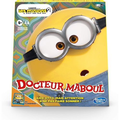Play-Docteur Maboul Les Minions 2 : Il Était Une Fois Gru, Pour Enfants, Jeu Docteur Maboul Classique, À Partir De 6 Ans, Pour 1 Joueur Et Plus