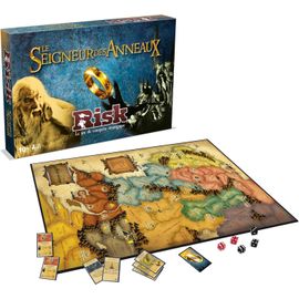 Chenquansarl-Risk Le Seigneur Des Anneaux - Jeu De Société - Jeu De Plateau - A Partir De 10 Ans - De 2 À 4 Joueurs - Version França , Lord Of The Rings