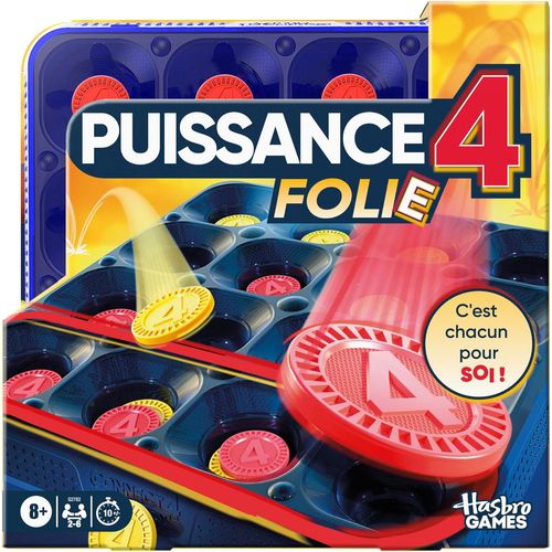Play-Puissance 4 Folie, Jeu De Plateau-Version Française
