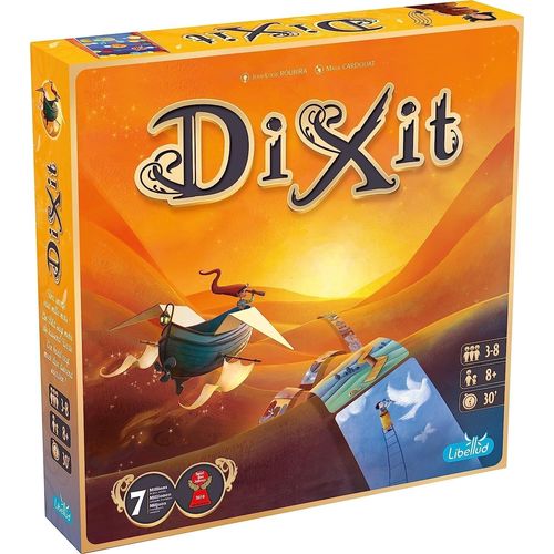 Dixit - Une Image Vaut Mille Mots - Jeu De Société Familial & Enfants Dès 8 Ans - As D'or - Unbox Now - Imagination Et Intuition - Jeu De Plateau Créatif - 3 À 8 Joueurs - 30 Min - Libellu[Z115]