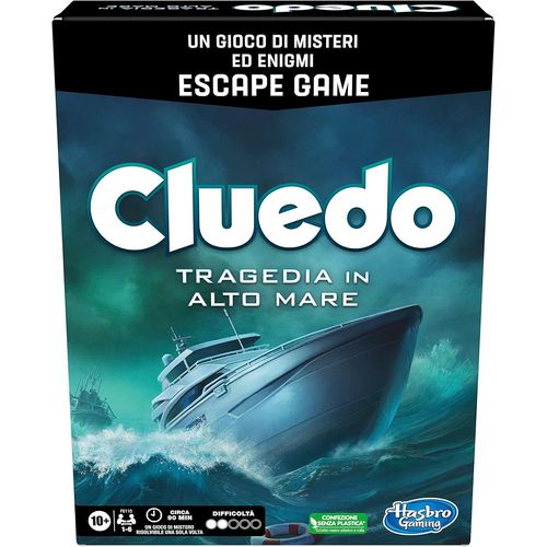 Chenquansarl-Cluedo Escape ¿ Tragédie En Haute Mer, Cadeau Pour Enfants Et Filles À Partir De 10 Ans, Jeu De Mystères Et Énigmes En Version Escape Game, Table Pour Les Familles, 1 À 6 Joueurs